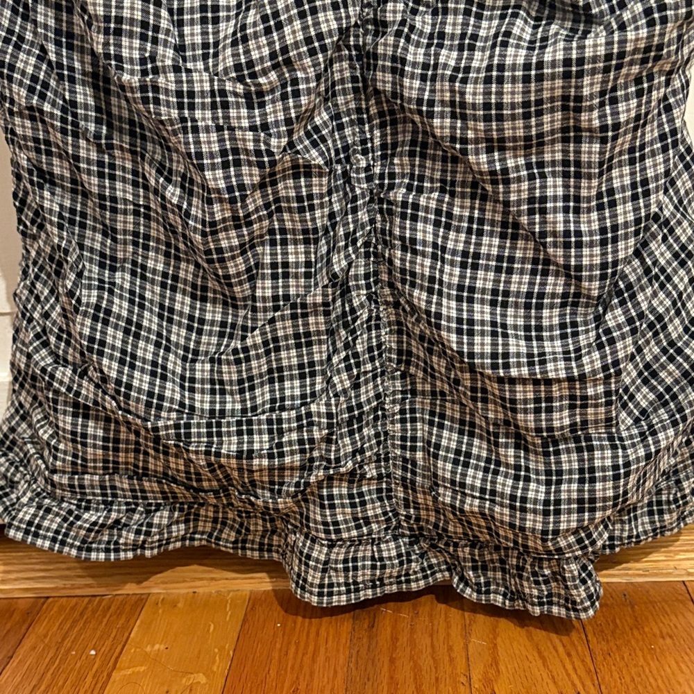 Black and White Plaid Dress Holister Dress - Picture 7 of 12